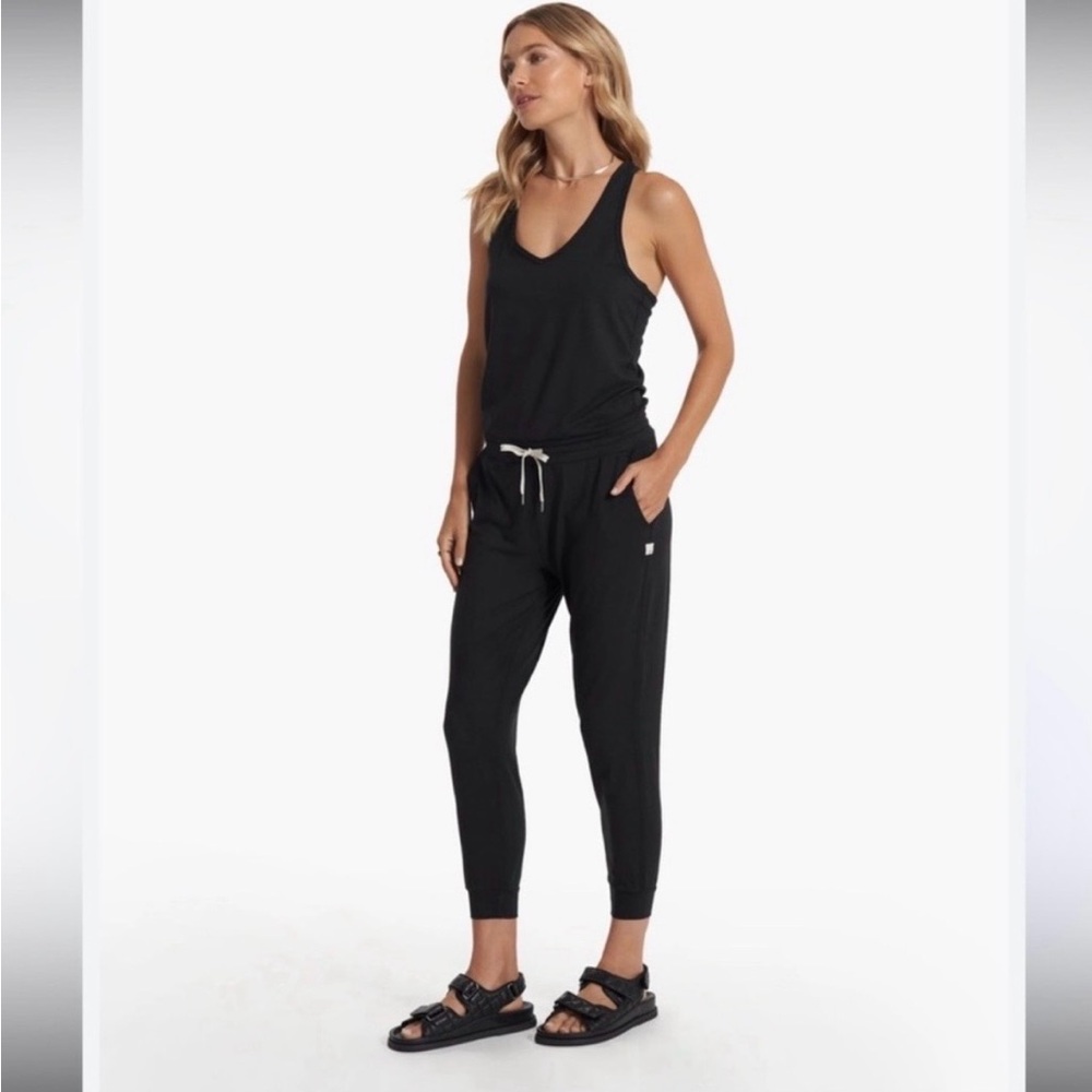 Vuori Women's Black Lux Jumpsuit